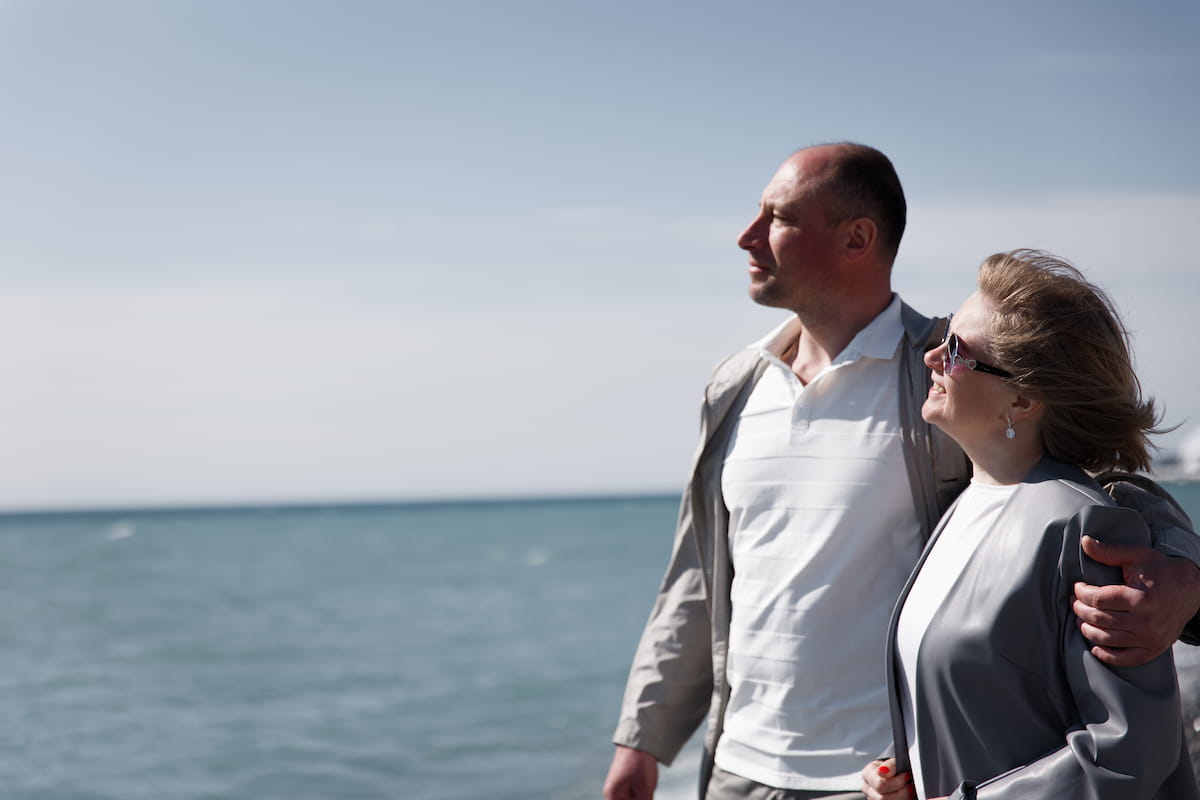 Зимний пляж