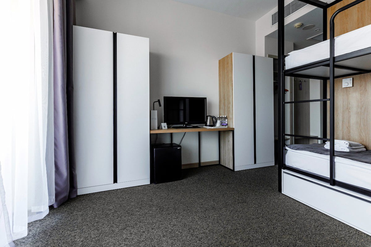 Стандарт с 2-мя двухъярусными кроватями