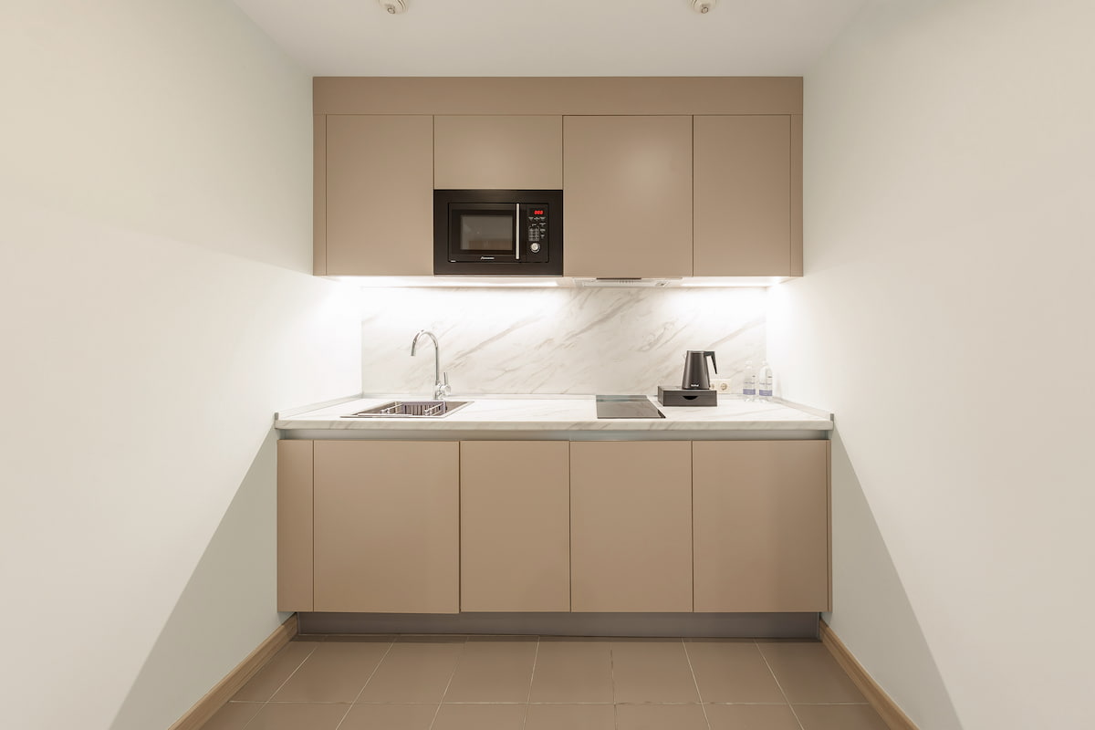 Апартаменты двухкомнатные с кухней