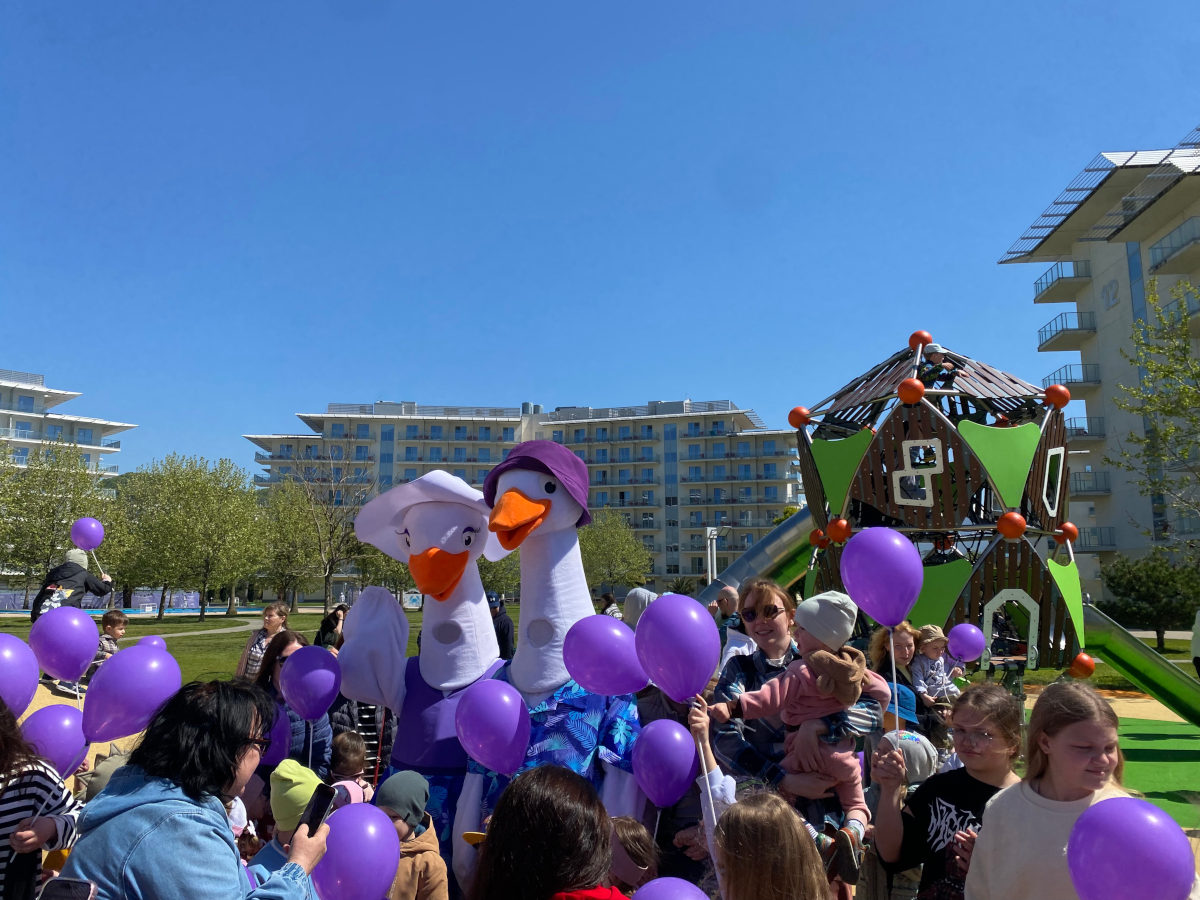 В Сочи Парк Отеле открыли обновленную детскую площадку