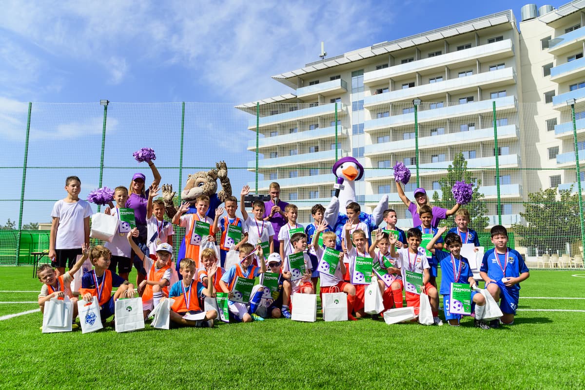 В «Сочи Парк Отеле» открылась футбольная арена 