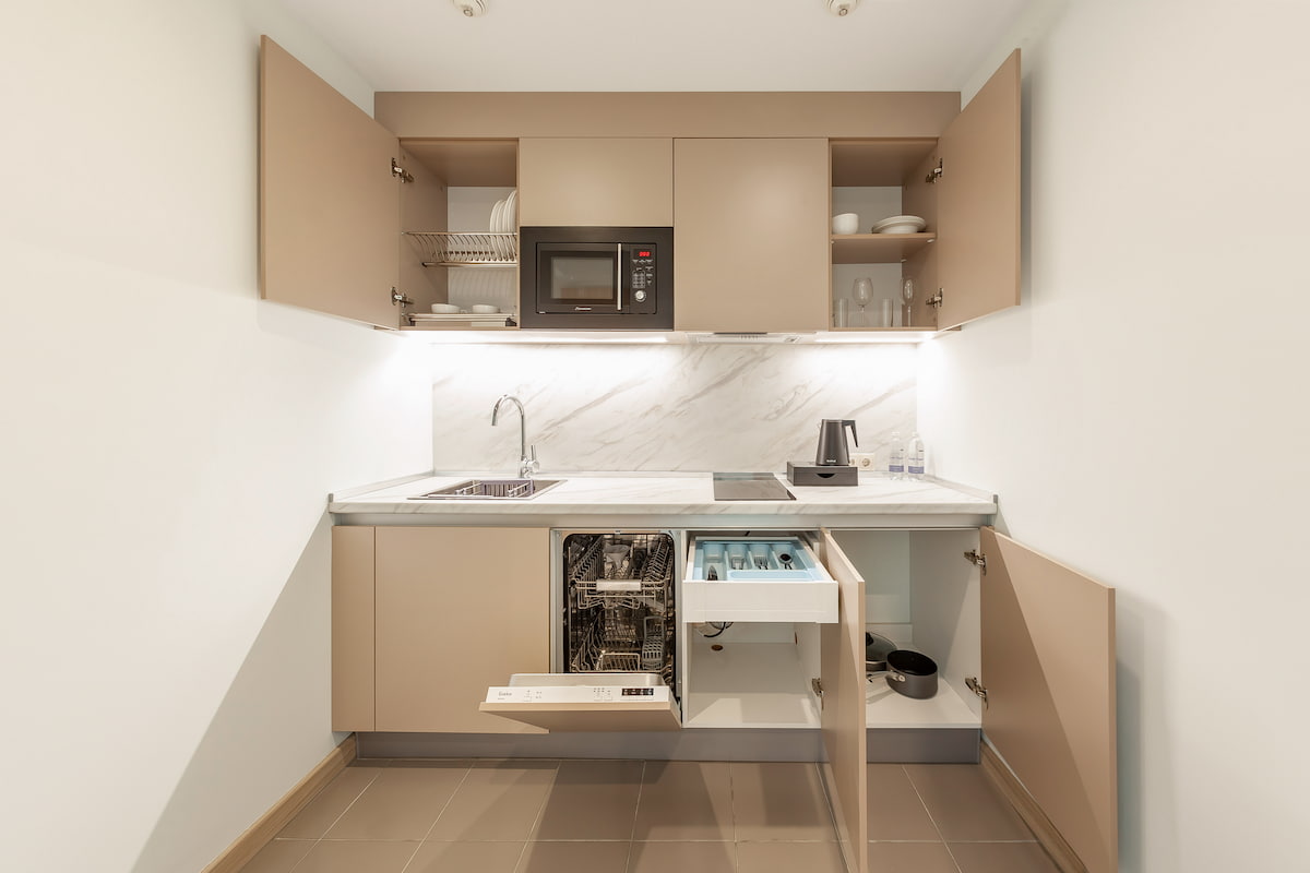 Апартаменты двухкомнатные с кухней