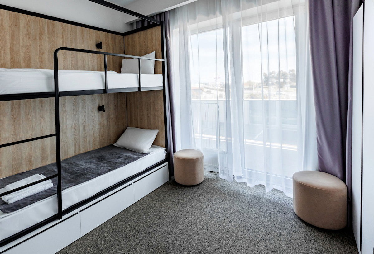 Стандарт с 2-мя двухъярусными кроватями