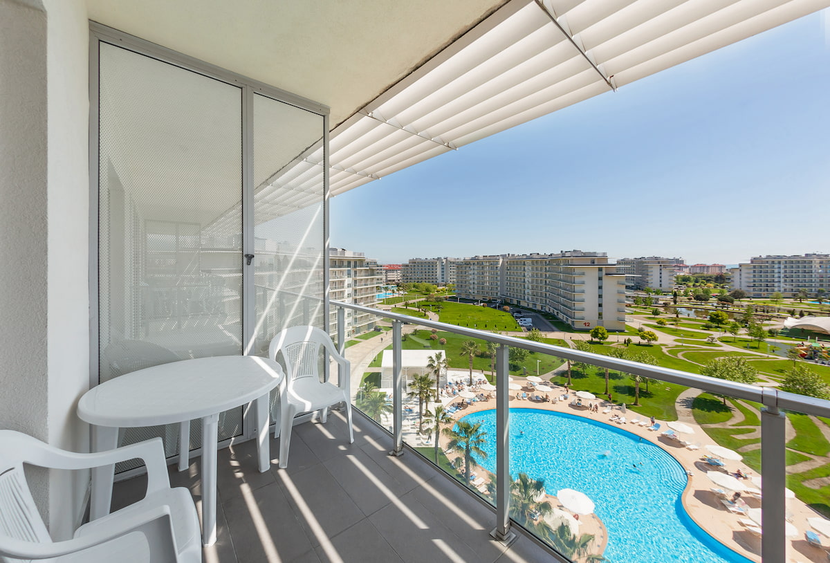 Three-room apartments with a kitchen